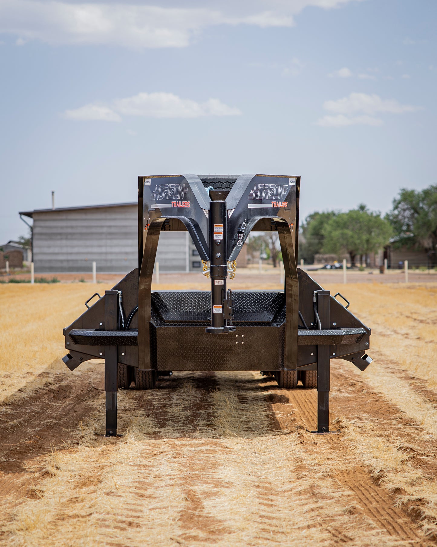 Horizon FYZ Hydrolic Dovetail Flatdeck Trailer