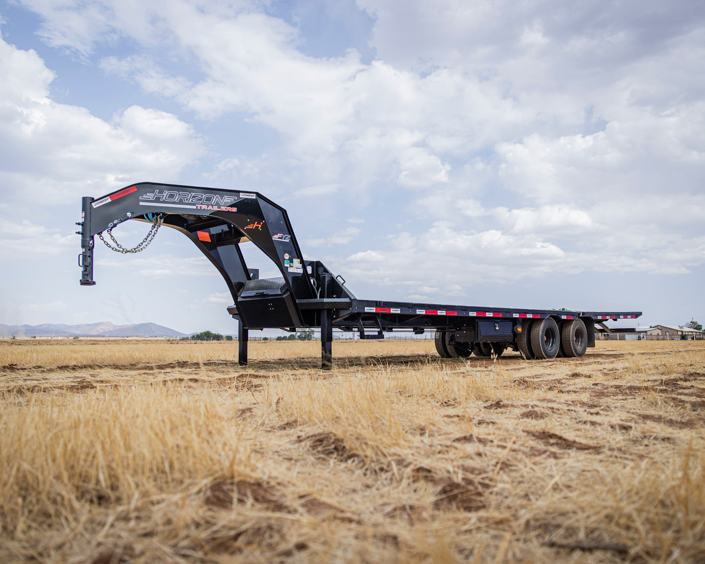 Horizon FYZ Hydrolic Dovetail Flatdeck Trailer