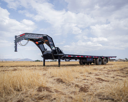 Horizon FYZ Hydrolic Dovetail Flatdeck Trailer