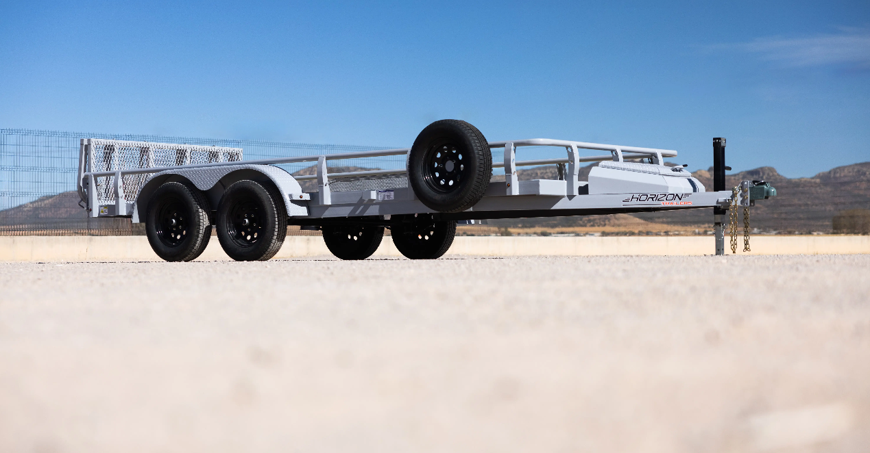 12' Black UTZ Utility Trailer