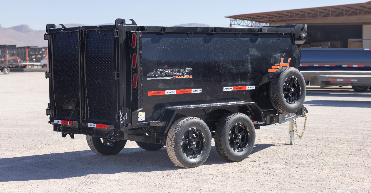 10' Horizon HZ5 Hydraulic Dump Trailer